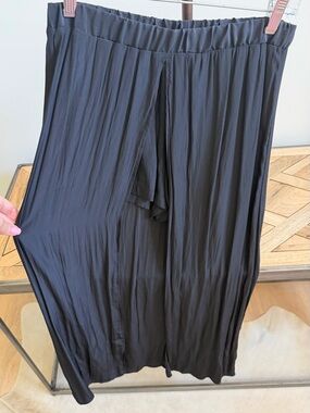 Black Maxi Skort